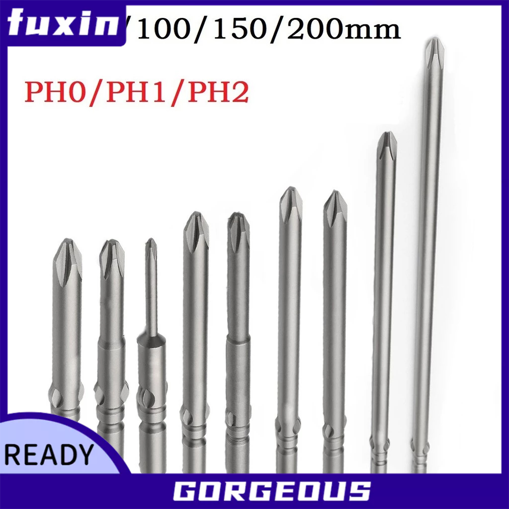 [Fuxin] 60-200mm PH0 PH1 PH2 802 Mũi tuốc nơ vít điện từ ImpactDriver