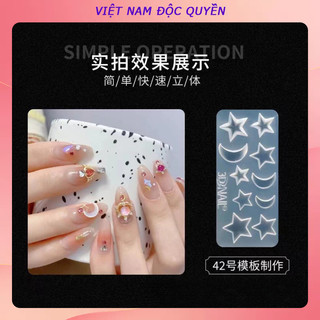 Dụng cụ vẽ móng tay, mẫu chạm khắc, vỏ bên bờ biển, dụng cụ mài móng tay nghệ thuật DIY, sao biển thích hợp, cá vàng thu nhỏ, cá koi, họa tiết cá heo, bán buôn đa dạng và dễ vận hành
