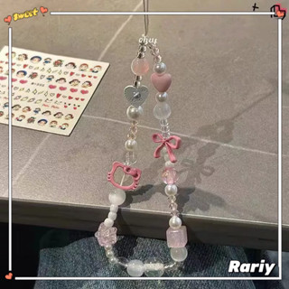 Dây đeo điện thoại Hello Kitty hồng - Phụ kiện chống mất cho máy ảnh CCD-RY