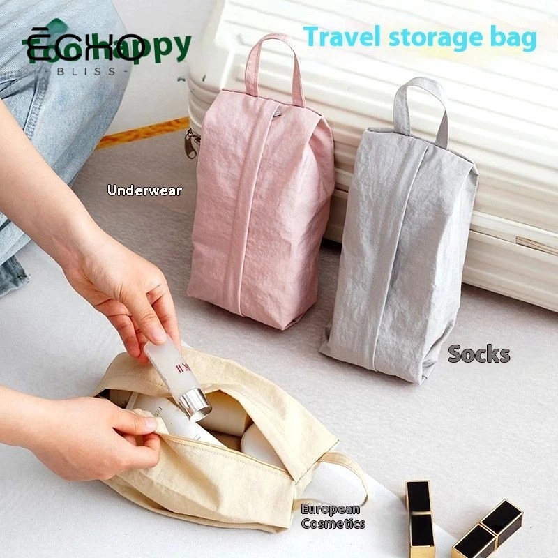 EchoBliss Tất Quần Lót Túi Buggy Dung Tích Lớn Di Động Du Lịch Rửa Bộ Đồ Ăn Bảo Quản