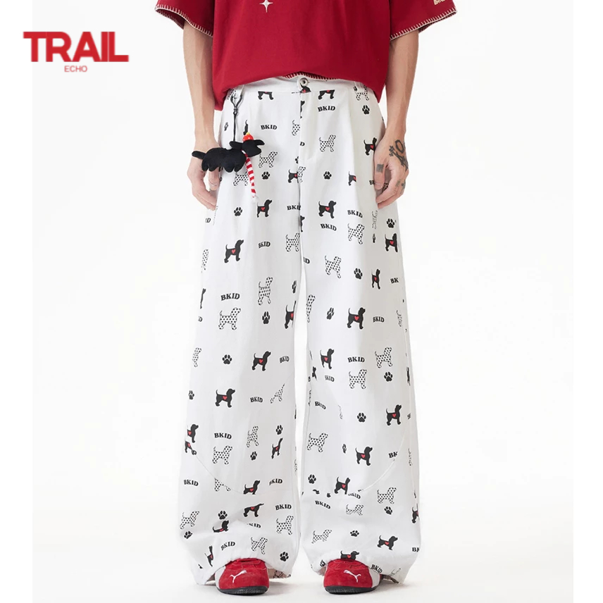 Quần Lót Trail Echo Unisex Mùa Hè, Họa tiết Chó Con