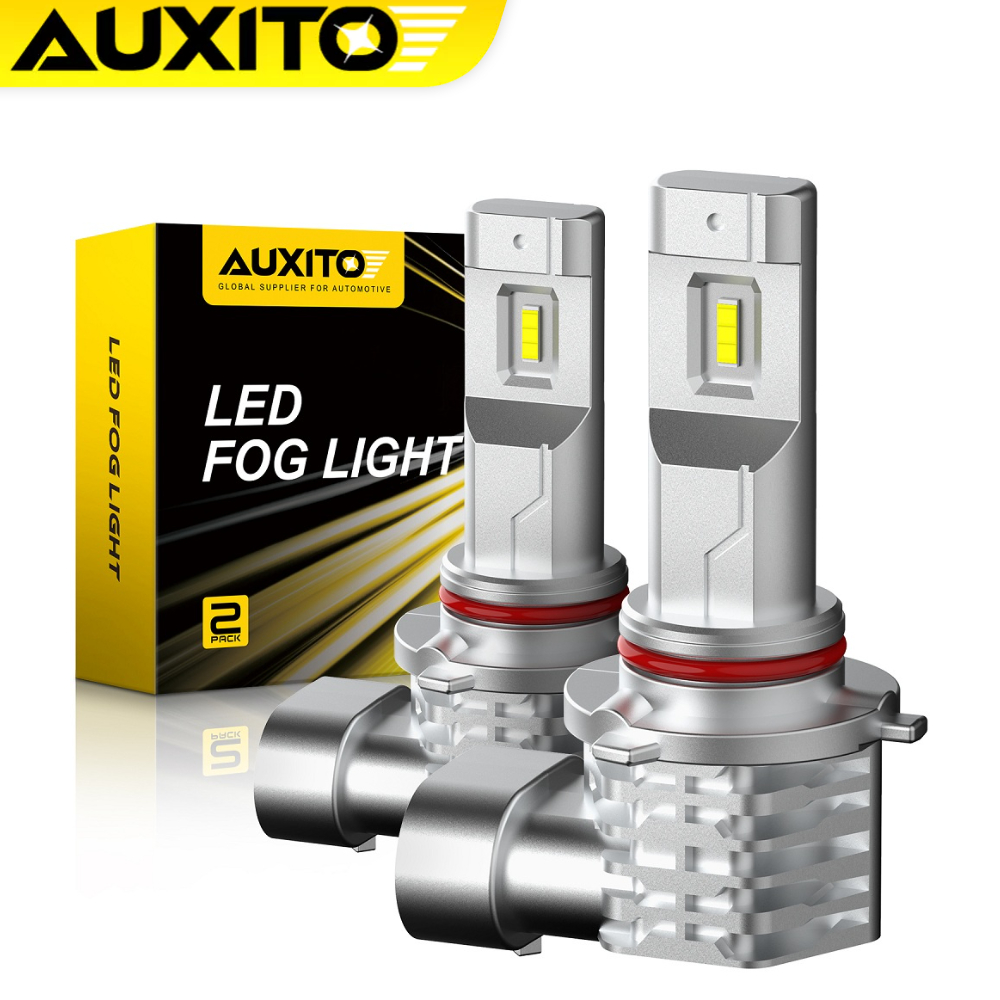 AUXITO 2PC Đèn Sương Mù M4 9005 HB3 40W 2000LM LED 6500K CSP Chip HB3 Bóng Đèn LED Lái Xe Ô Tô Cho Ô