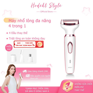  Máy Cạo Lông Đa Năng HODEKT 4in1 Cạo Body Toàn Thân Tỉa Lông Mày Điện Máy Sạc Pin Di Động 
