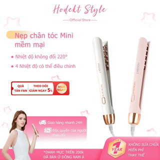  Máy dập phồng chân tóc HODEKT Mini Máy bấm xù dập phồng chân vuông tóc làm phồng chân tóc 