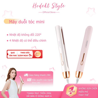  Máy Duỗi Tóc Mini HODEKT Máy ép tóc là tóc bằng sắt phẳng Dụng Cụ Tạo Kiểu Làm Đẹp Là Thẳng Tóc đẹp 