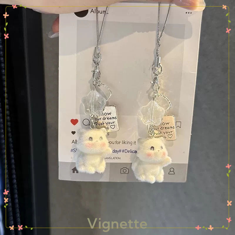 [Vignette] - COD Dây chuyền điện thoại di động hình trái tim và mèo con đáng yêu