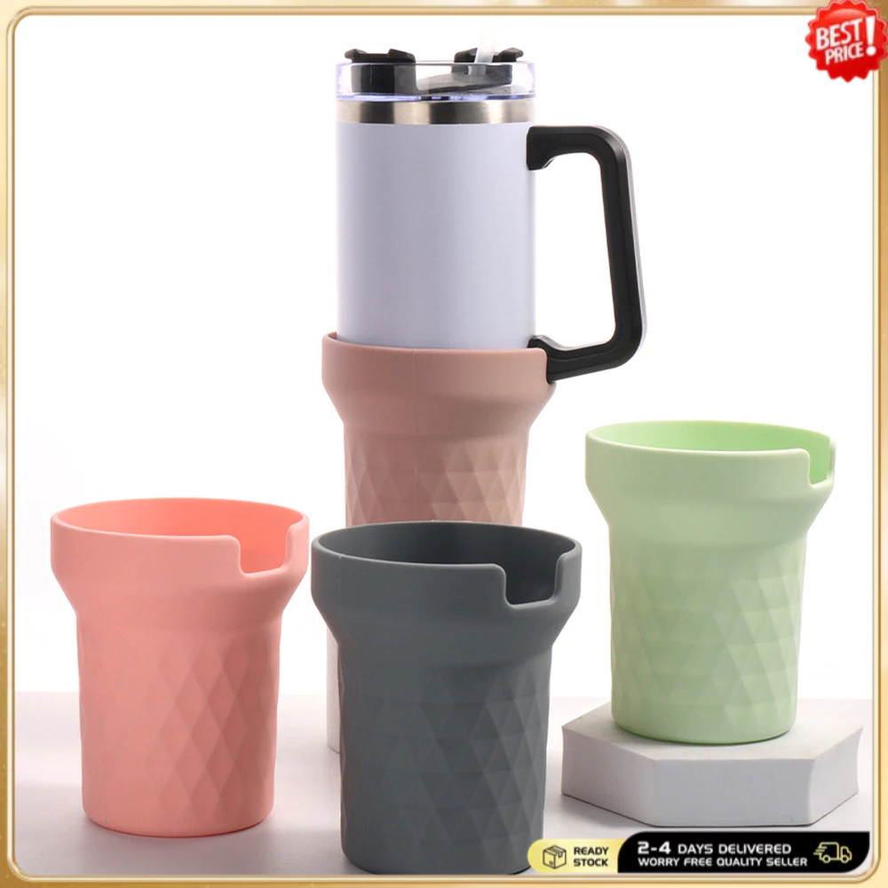 Silicone Boot Cup Đáy Bảo Vệ Tay Phụ Kiện Cho Stanley Quencher H2.0 FlowState Tumbler 40oz / Adventu