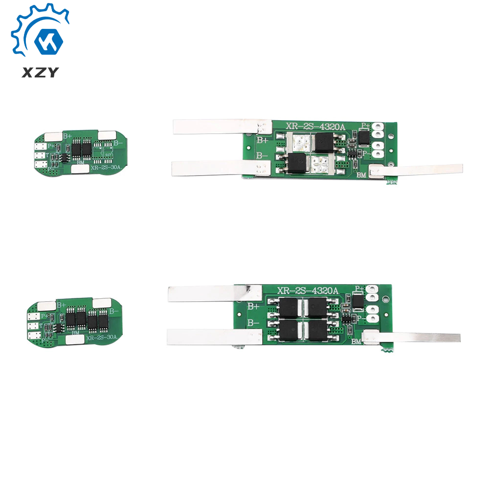 BMS 2S 18650 7.4V 8.4V Li-ion Pin Lithium Sạc Bảo Vệ Ban PCB 2S 5A 6A 10A Bảo Vệ Tấm Mạch Mô Đun