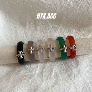 Nhẫn nữ thời trang ngọt ngào với đá tự nhiên, phong cách cá tính