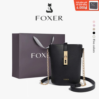  FOXER Túi đeo chéo nữ Túi đựng điện thoại nhỏ Túi đeo vai thời trang 