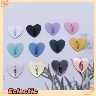 - Eclectic - Phụ kiện điện thoại khóa trái tim mặt trơn tru Móc tua rua Phụ kiện kim loại thủ công