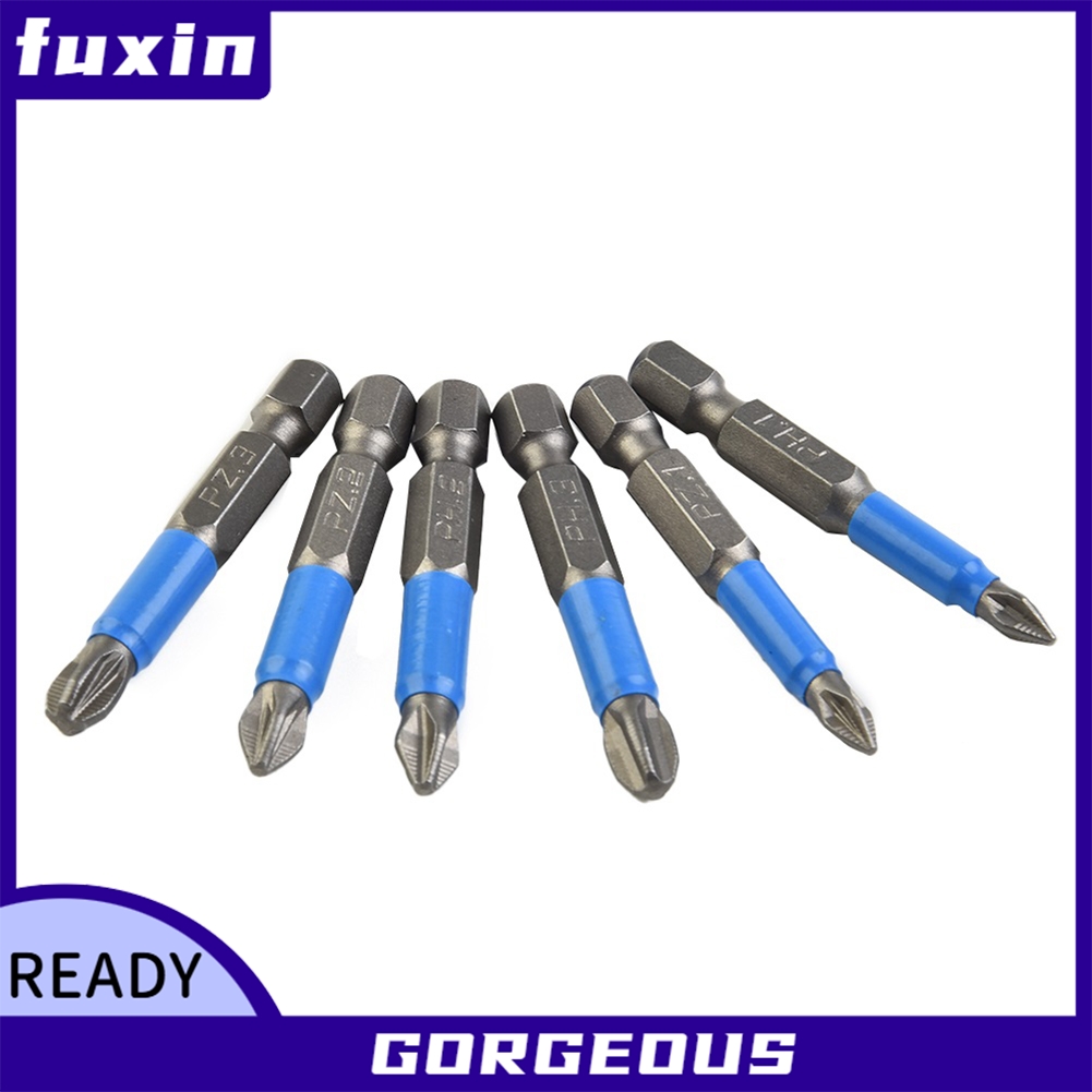 [Fuxin] 1 Bộ tuốc nơ vít chống trượt Điện 50mm PH1 / PH2 / PH3 /