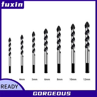   Fuxin  Mũi khoan hợp kim gạch kim loại thủy tinh đa chức năng 3-12mm Tri 