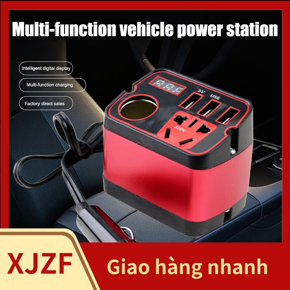 [Chất lượng cao]Bộ chuyển đổi nguồn điện ô tô 12V Inverter Bộ chuyển đổi nguồn điện ô tô 12V sang 11