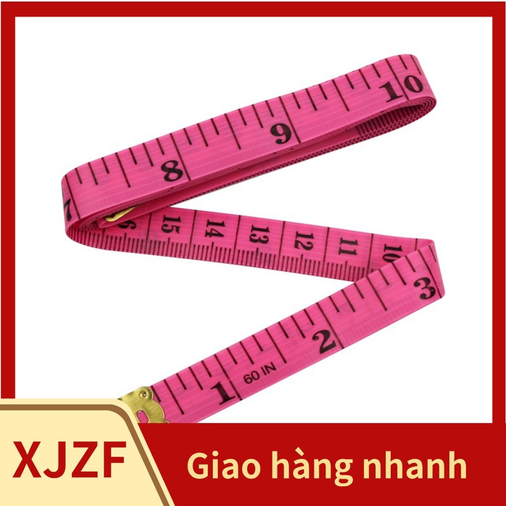 <Chất lượng tuyệt vời>Tape Measure 1.3cm*1.5m Tape Measure Tailor's Tape Measure Meter Ruler