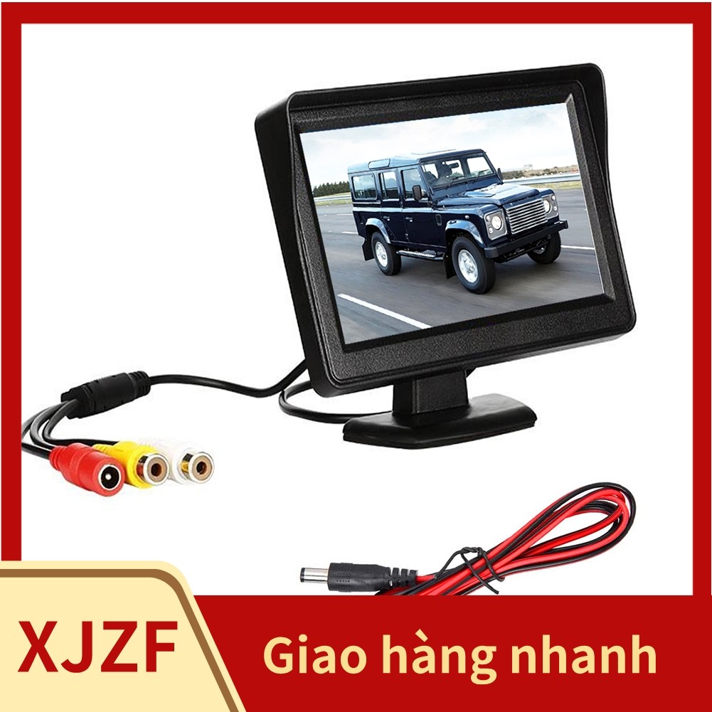 <Chất lượng tuyệt vời>4.3 Inch TFT LCD Car Reversing Screen For Rear View Kit Reverse Parking Camera