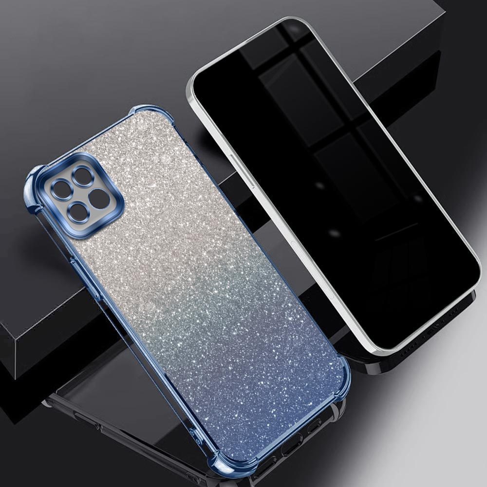 Dành Cho OPPO A72 5G A73 5G A55 5G Mạ Sang Trọng Flashcard Ốp lưng Mềm Trong Suốt Chống Sốc Chống Nứ