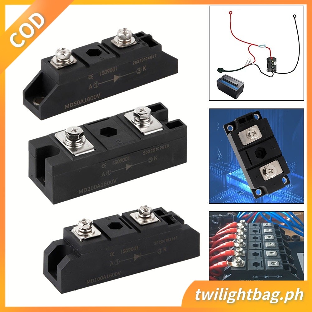 Diode sạc chống đảo ngược MD50A / MD100A / MD200A1600V Mô-đun điốt chống đảo ngược