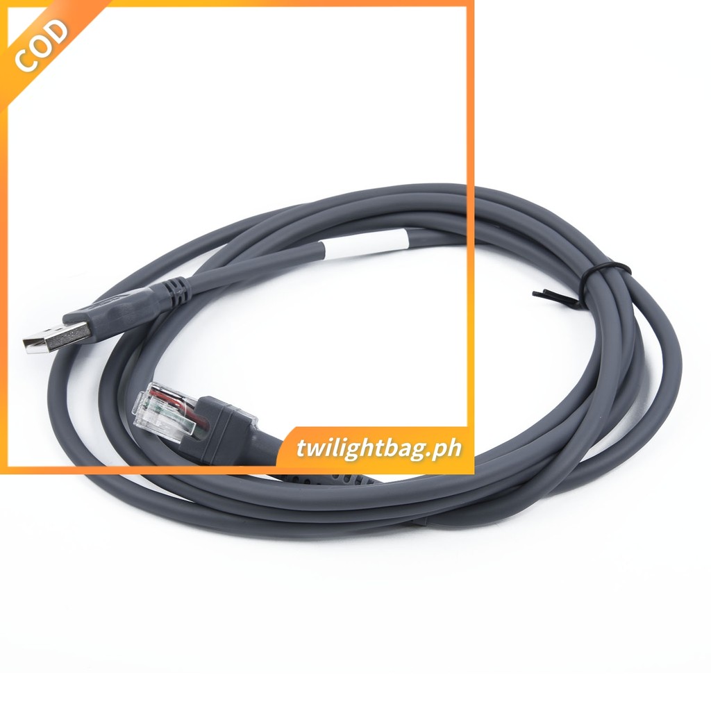 Cáp USB 6,6ft Cho Máy Quét Mã Vạch Biểu Tượng LS1203 L 208 LS4208 AP DS9208