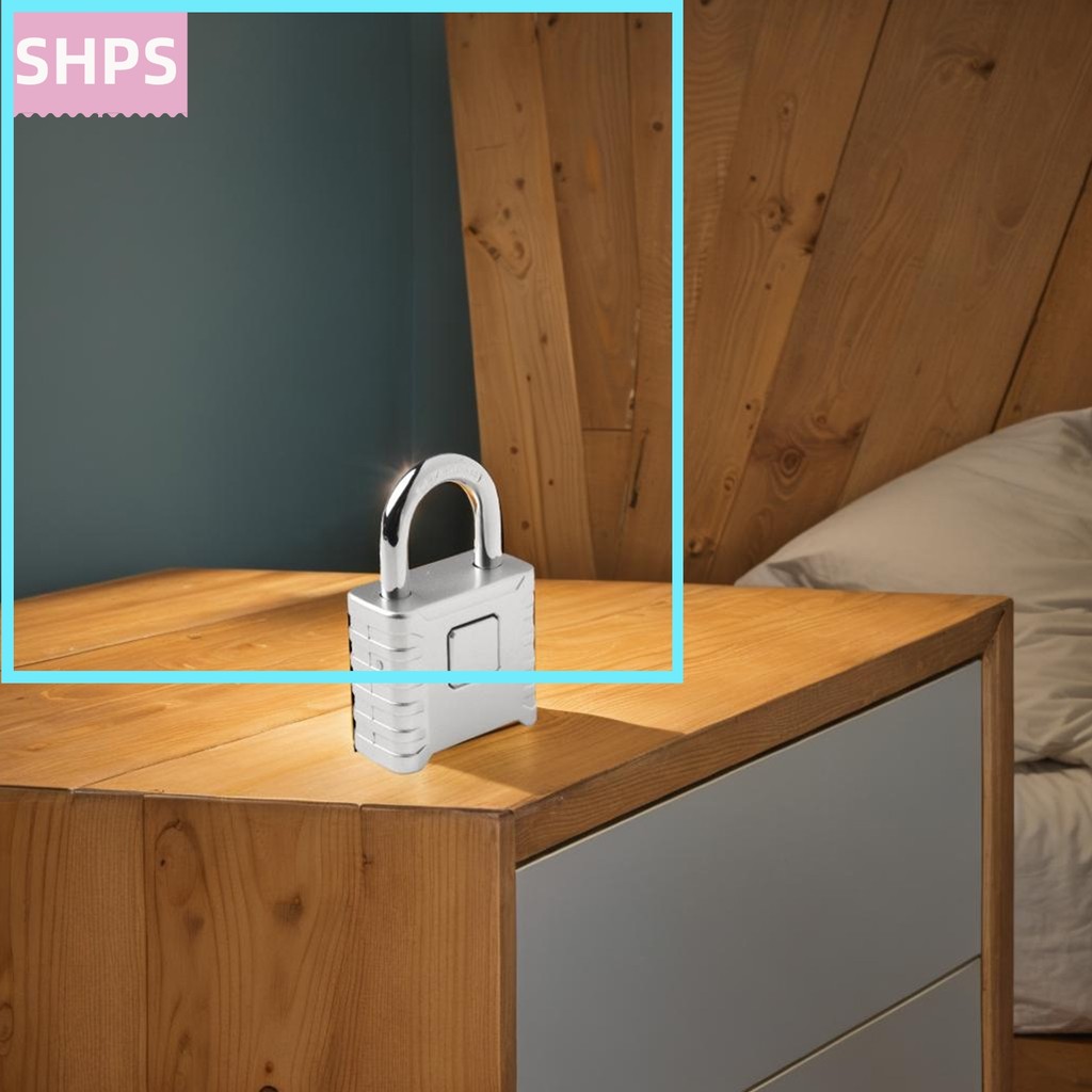 <Chất lượng tuyệt vời>Password Lock Padlock Four-digit Password Lock Anti-theft Hardware Security