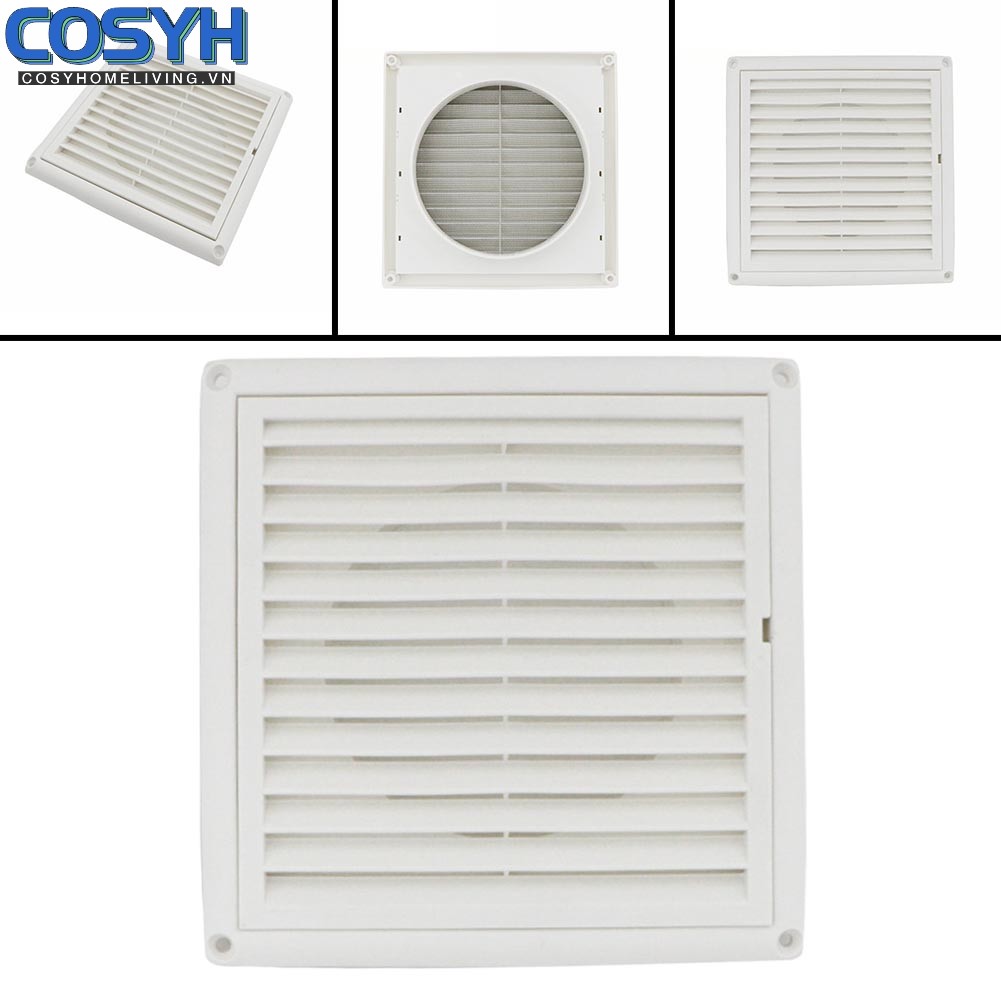 [COSYH] Đai Nhựa Chống Muỗi Ổ Cắm Lưới Chống Lão Hóa Louver Hút Hút Lỗ Thông Hơi