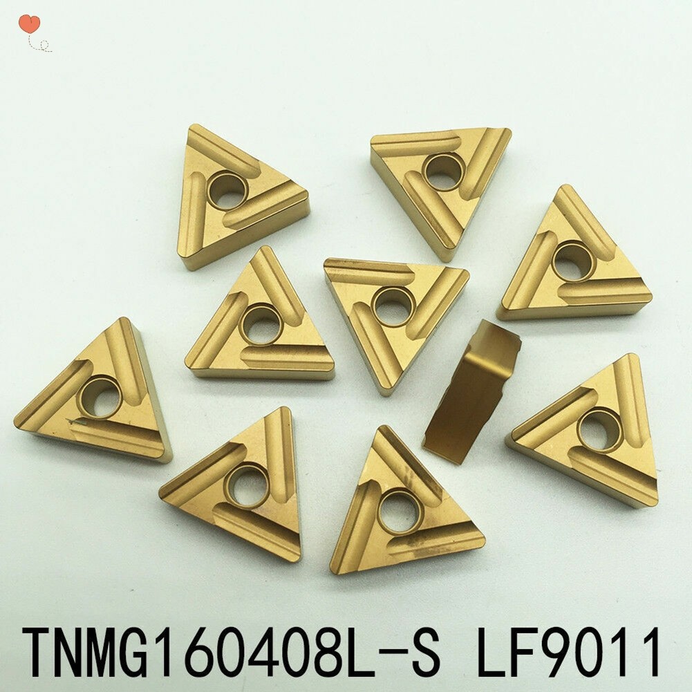 10 chiếc TNMG160408L-S TNMG332 L-S Dụng cụ tiện CNC xoay cacbua MTJNL