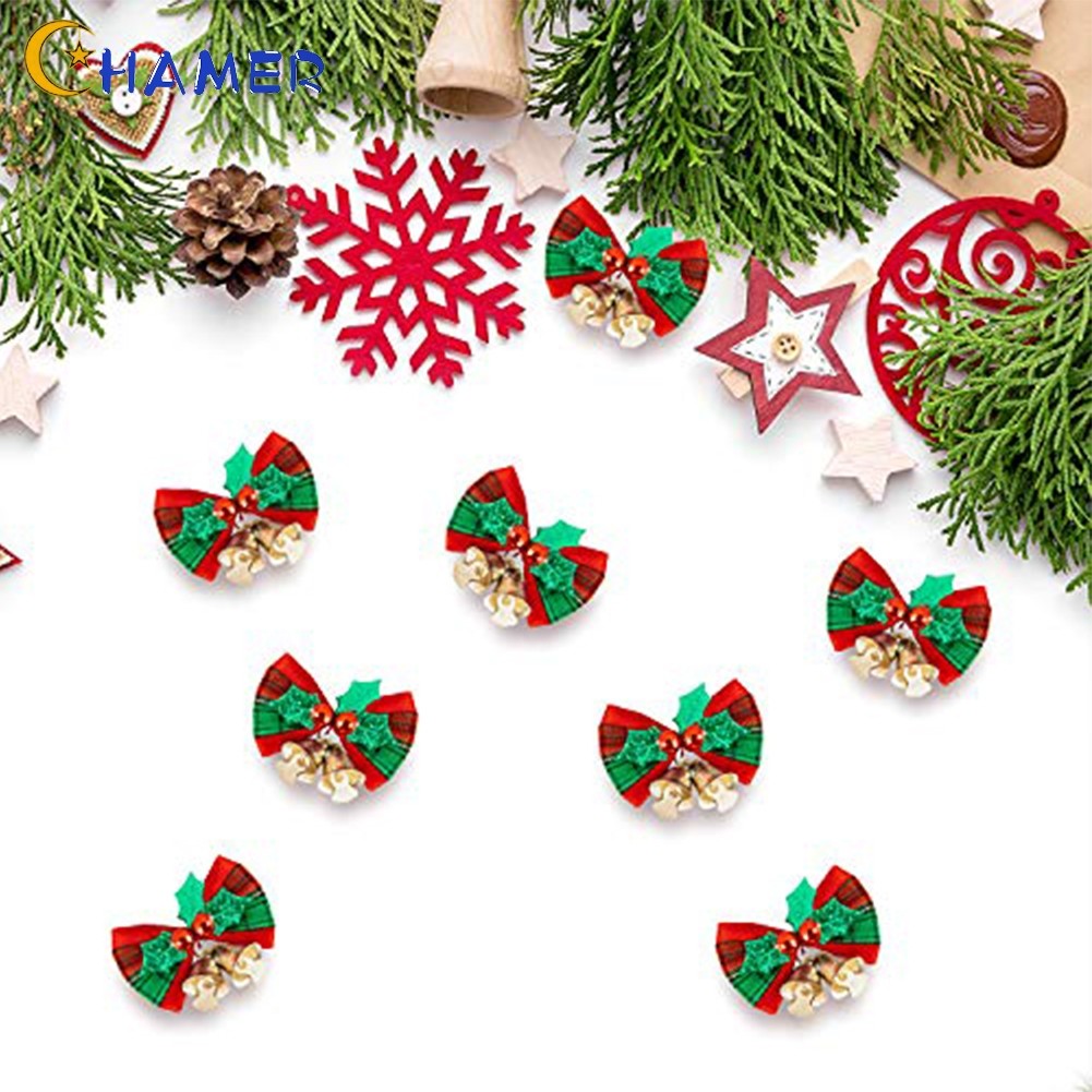 < Khuyến mãi hấp dẫn > 1or10 chiếc trang trí nơ cây thông Noel với thiết kế tinh tế và cấu trúc chắc