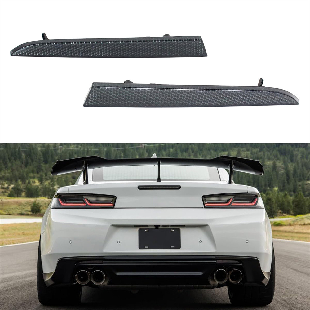 Tấm khuếch tán cản sau Ống kính khói cho Chevy Camaro 2016-2022 LT SS ZL1