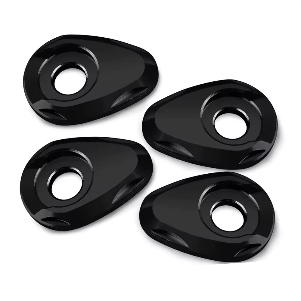 4x Bật Tín Hiệu Miếng Đệm Adapter Tấm Dành Cho Xe Yamaha FZ1 FZ6 FZ8 XJ6 XSR 700 900