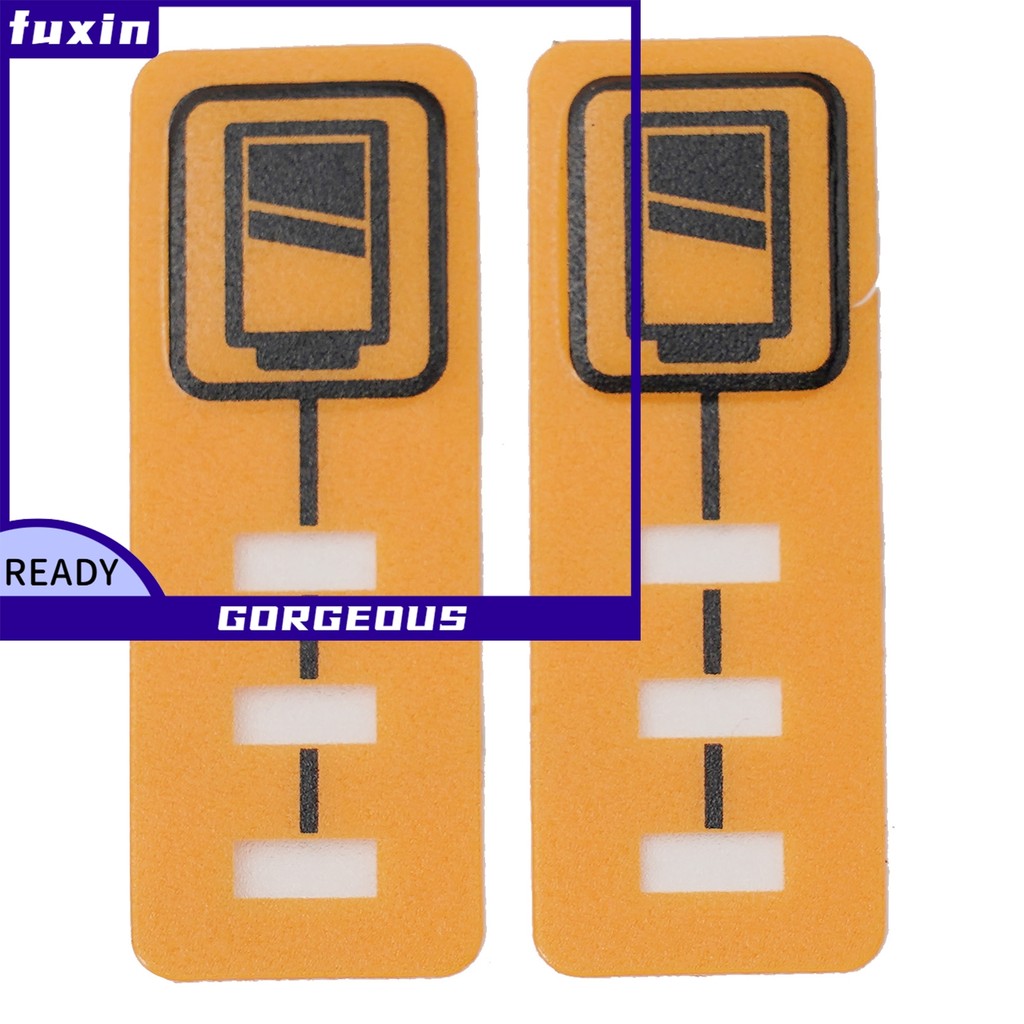 [FUXIN] 2 Nhãn dán chìa khóa dung lượng pin DCB200 cho 18V DCB140 cho DCB182