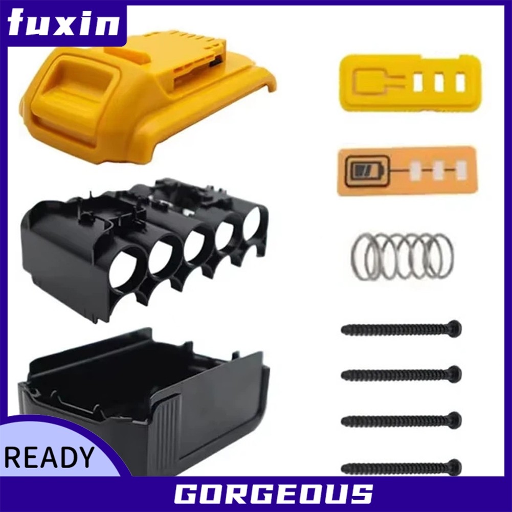 [FUXIN] Vỏ nhựa pin Đèn báo bảng mạch PCB cho Dewalt cho DCB183 DCB185 cho DCB200