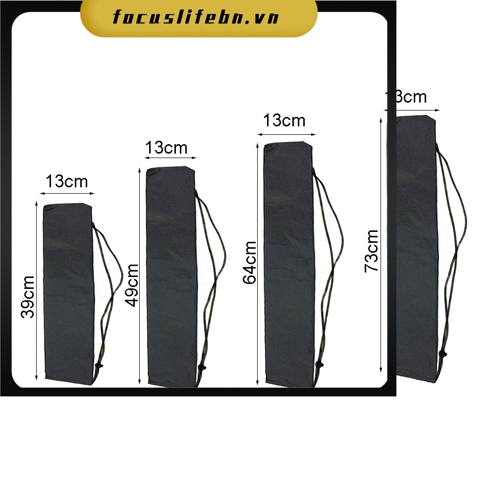[FL] Túi xách có dây rút 39 / 49 / 64 / 73cm cho Mic Light Tripod Stand Umbrella