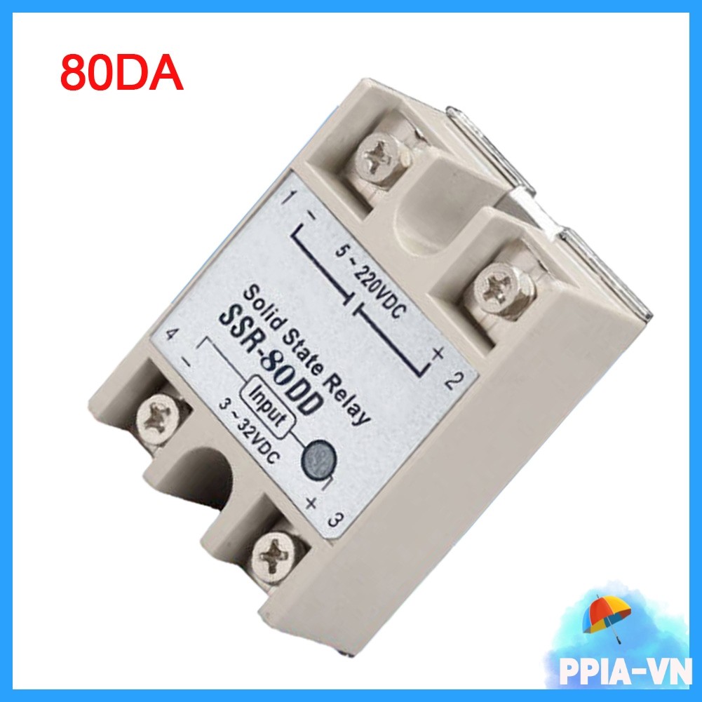 【 GIÁ GỐC 】 Rơle trạng thái rắn một pha chất lượng SSR-10-100DA có điều khiển DC AC