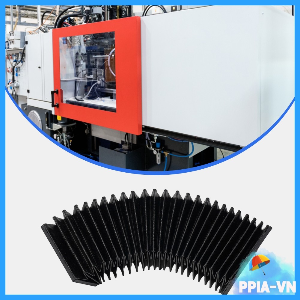 [GIÁ GỐC] Đường ray dẫn hướng tuyến tính HGR20 Bellows Tấm che bụi CNC Chiều dài kéo dài