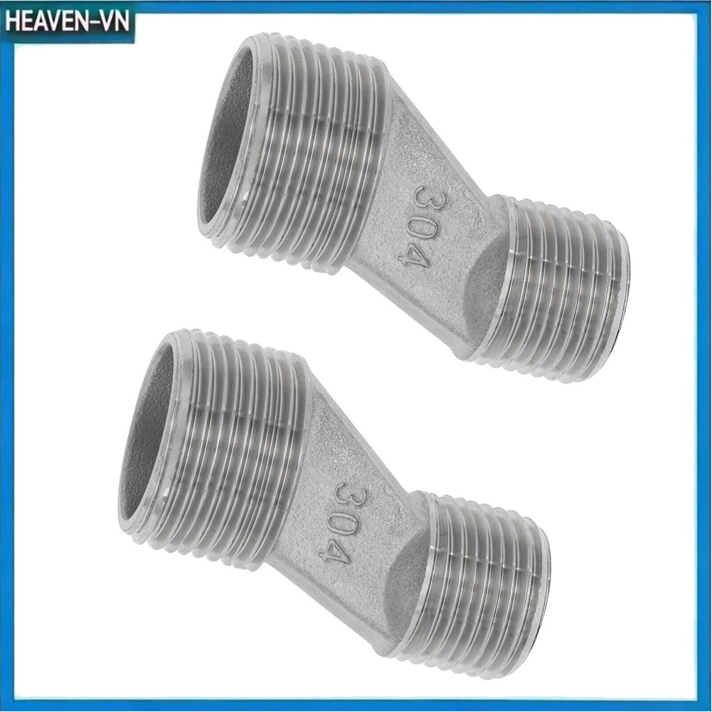 [12.17] 2 Chiếc Phòng Tắm S-Connector 1 / 2 '' Nam Đến 3 / 4 '' Nam Offset Adapter Phần Cứng