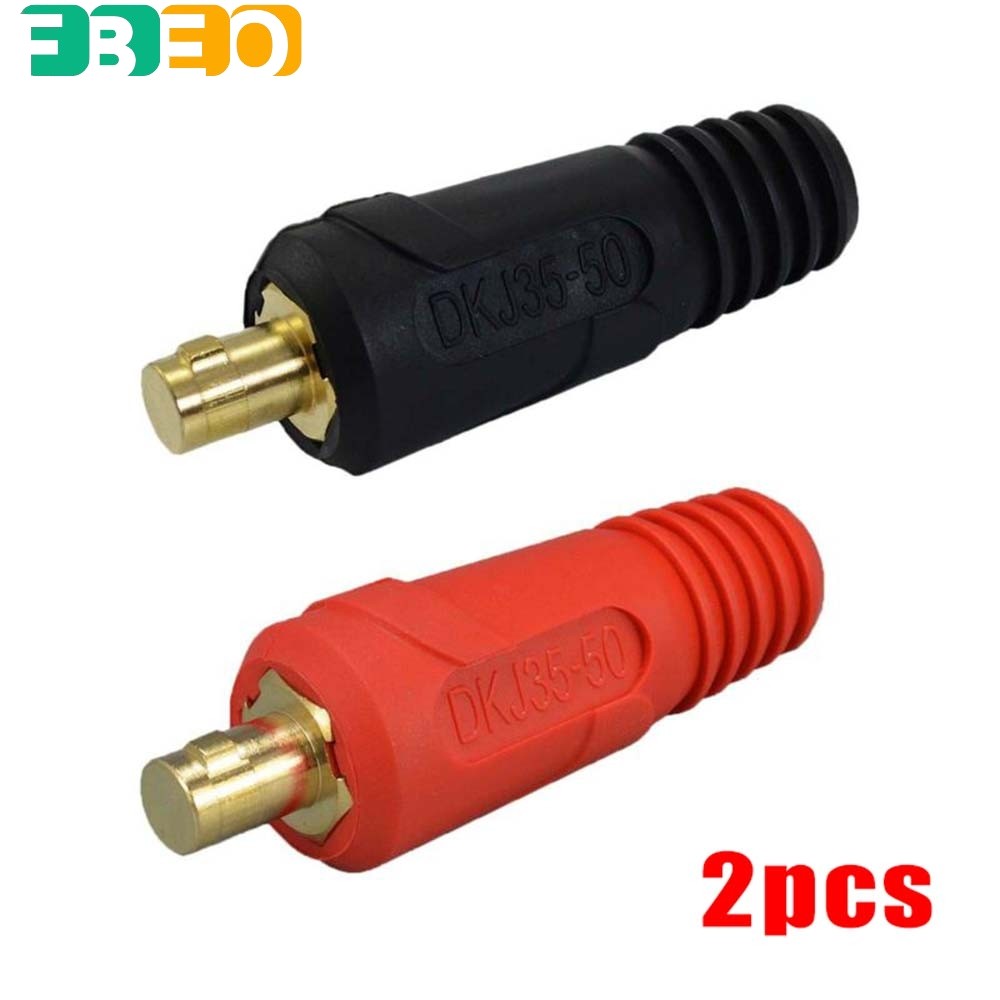 [FEBO] Đầu nối bảng cáp hàn TIG DKJ35-50 315Amp Lắp nhanh 2 chiếc