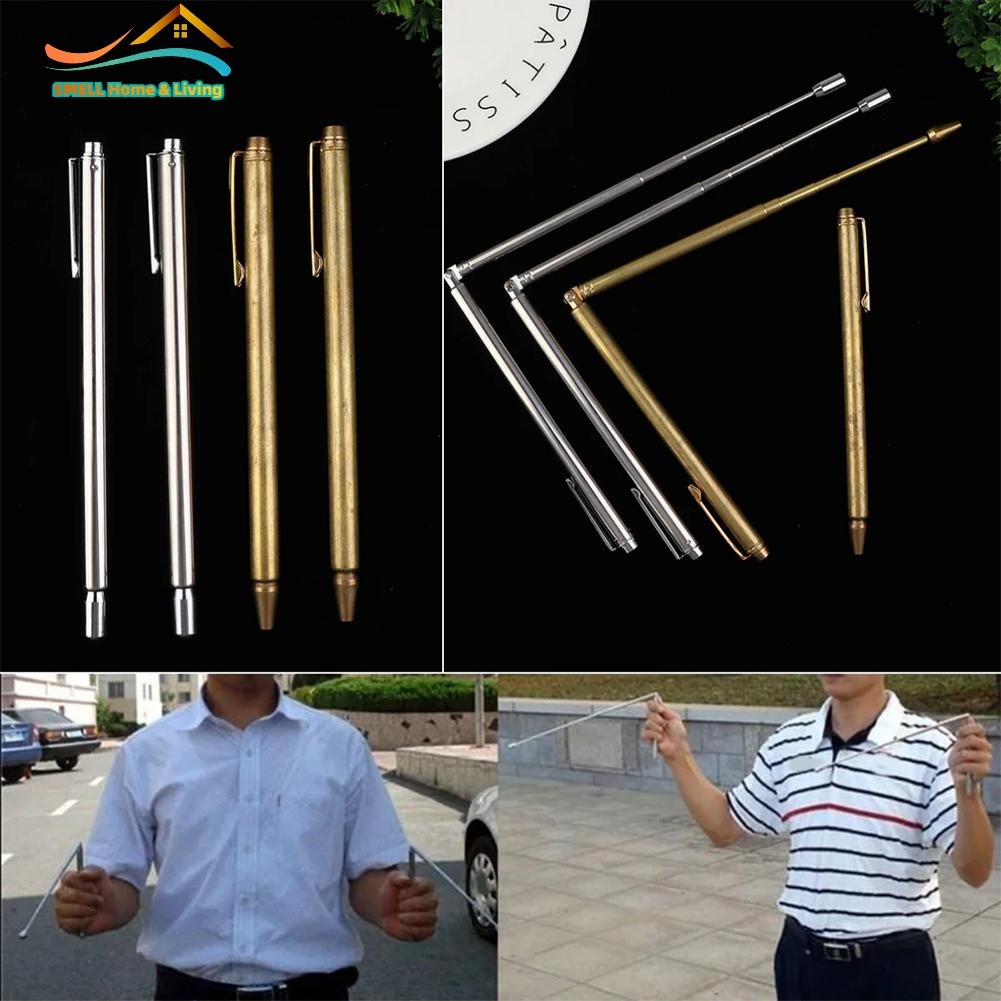 [Smellshi] Thanh dò kim loại bằng đồng nguyên chất 99,9% Thanh tìm kiếm rồng Dụng cụ tìm kiếm Thanh 