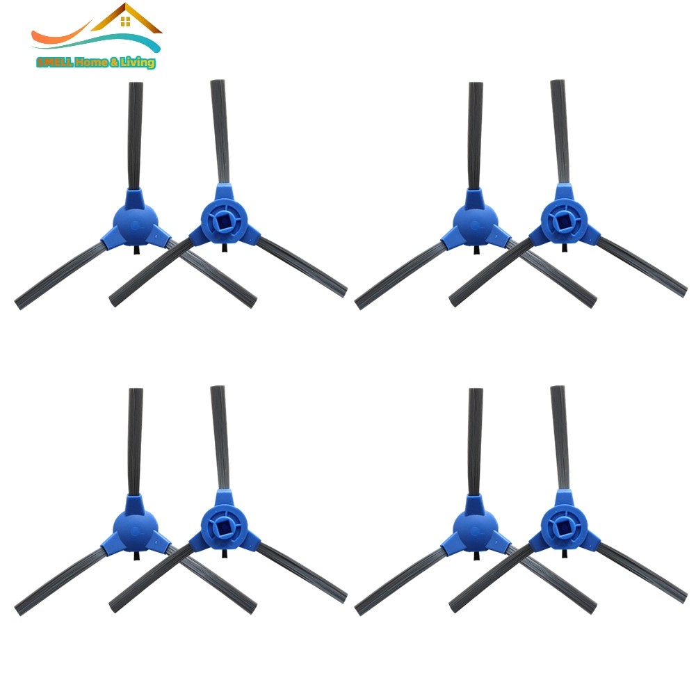 [Smellshi] 8 Chiếc Bàn Chải Bên Cho Kyvol Cybovac E20 E30 E31 Robot Hút Bụi Phần