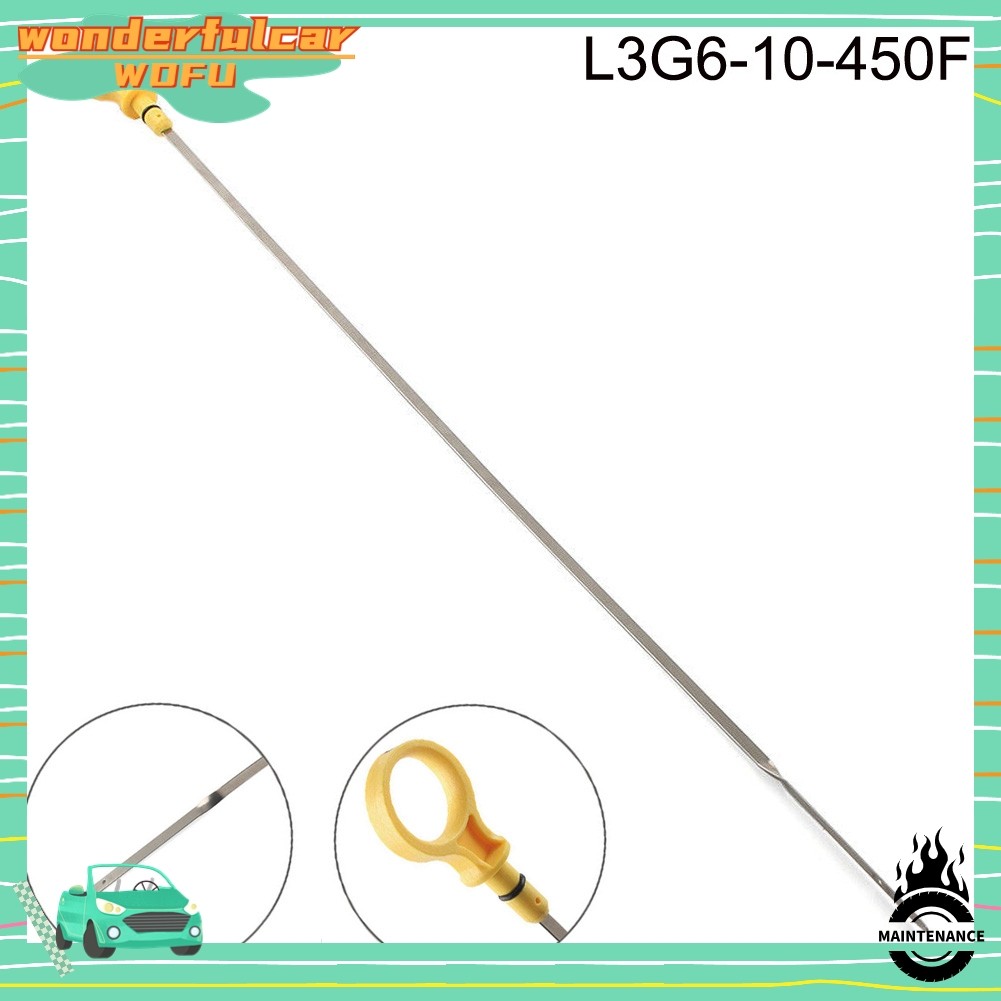 [wonderfulcar] Dành cho Mazda 3 5 6 CX-7 2010-2013 Máy đo mực dầu nhúng L3G6-10-450F