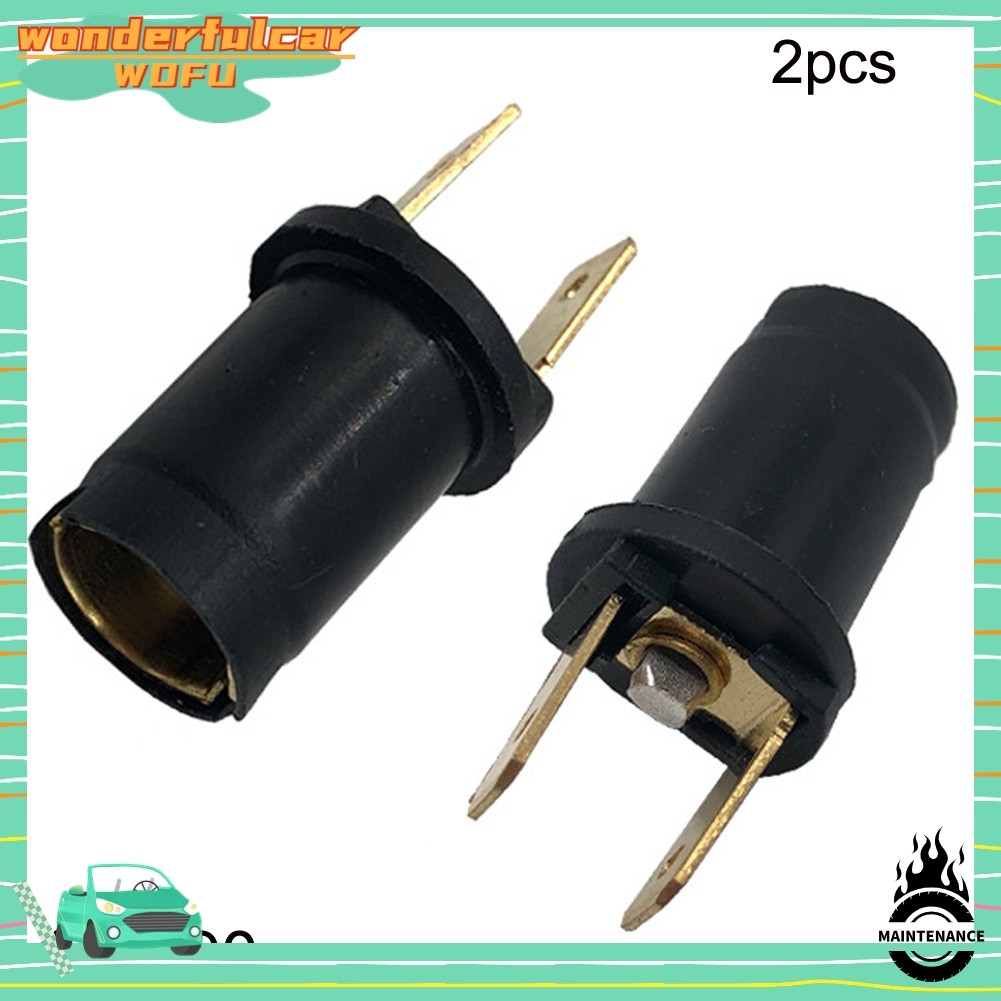 [wonderfulcar] 2 Bóng đèn bên 170790 Cho Bóng Đèn Xe 6V / 12V / 24V Ba9s 989 / 233