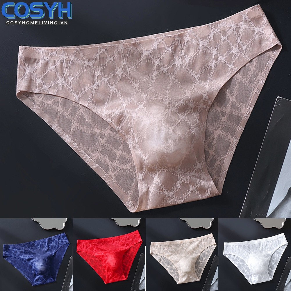 [COSYH] Quần đùi nam thiết kế gợi cảm với ren mỏng chắc chắn, kiểu dáng eo thấp thời thượng