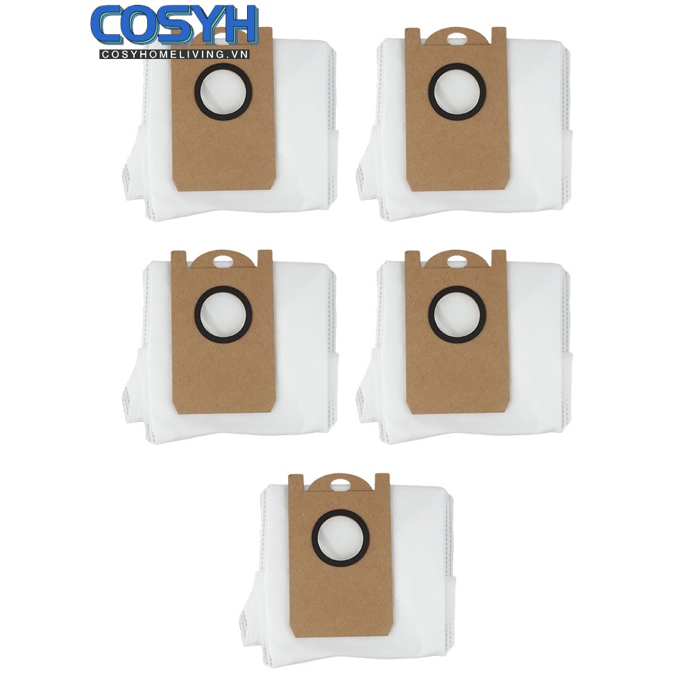 [COSYH] 5 Túi Đựng Bụi Cho Kogan Cho SmarterHomeTM Dành cho máy hút bụi siêu Robot LX16 Pro
