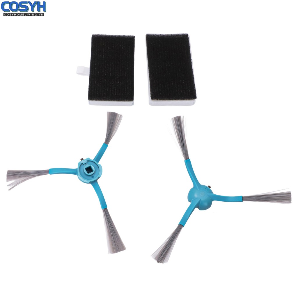 [COSYH] Bộ lọc bàn chải bên cho Cecotec cho Conga 9590 / AI Spin 10090 AI Chân không