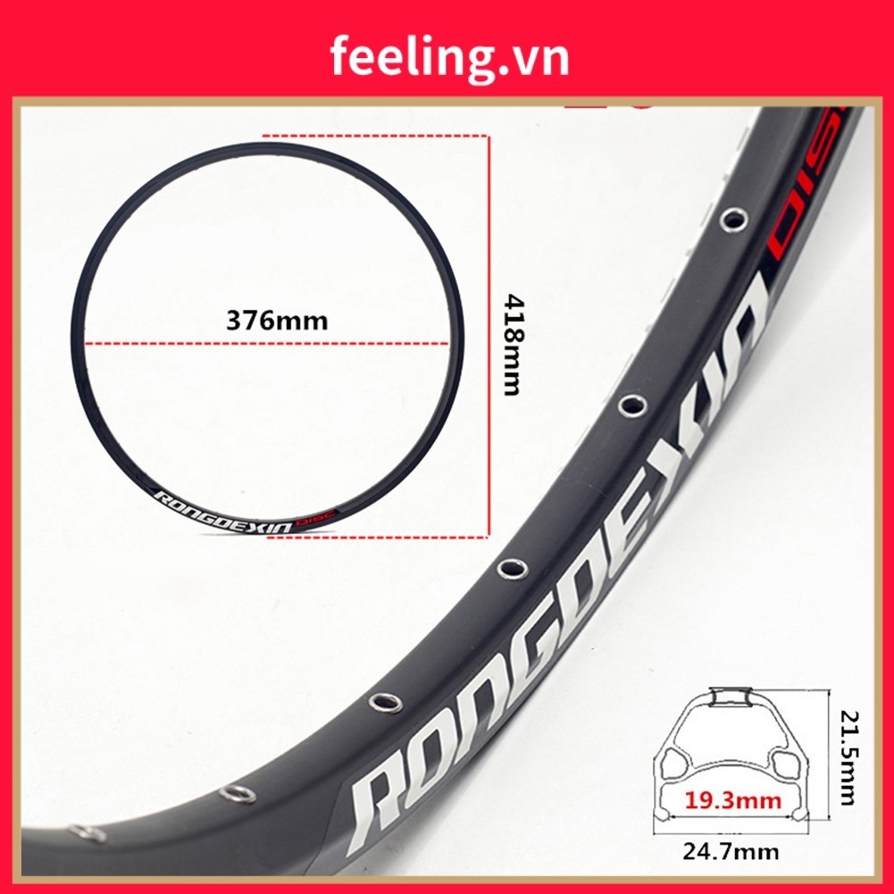 Vành bánh xe đạp leo núi 20 inch, vành bánh xe đĩa đôi