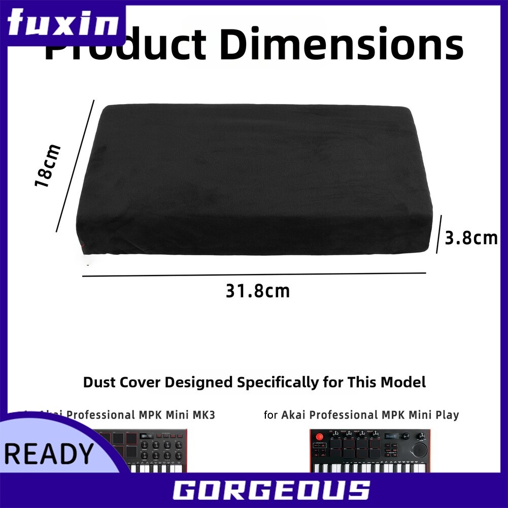 [FUXIN] Vỏ chống bụi bảo vệ cho Akai-Professional MPK Mini-MK3 & Mini-Play