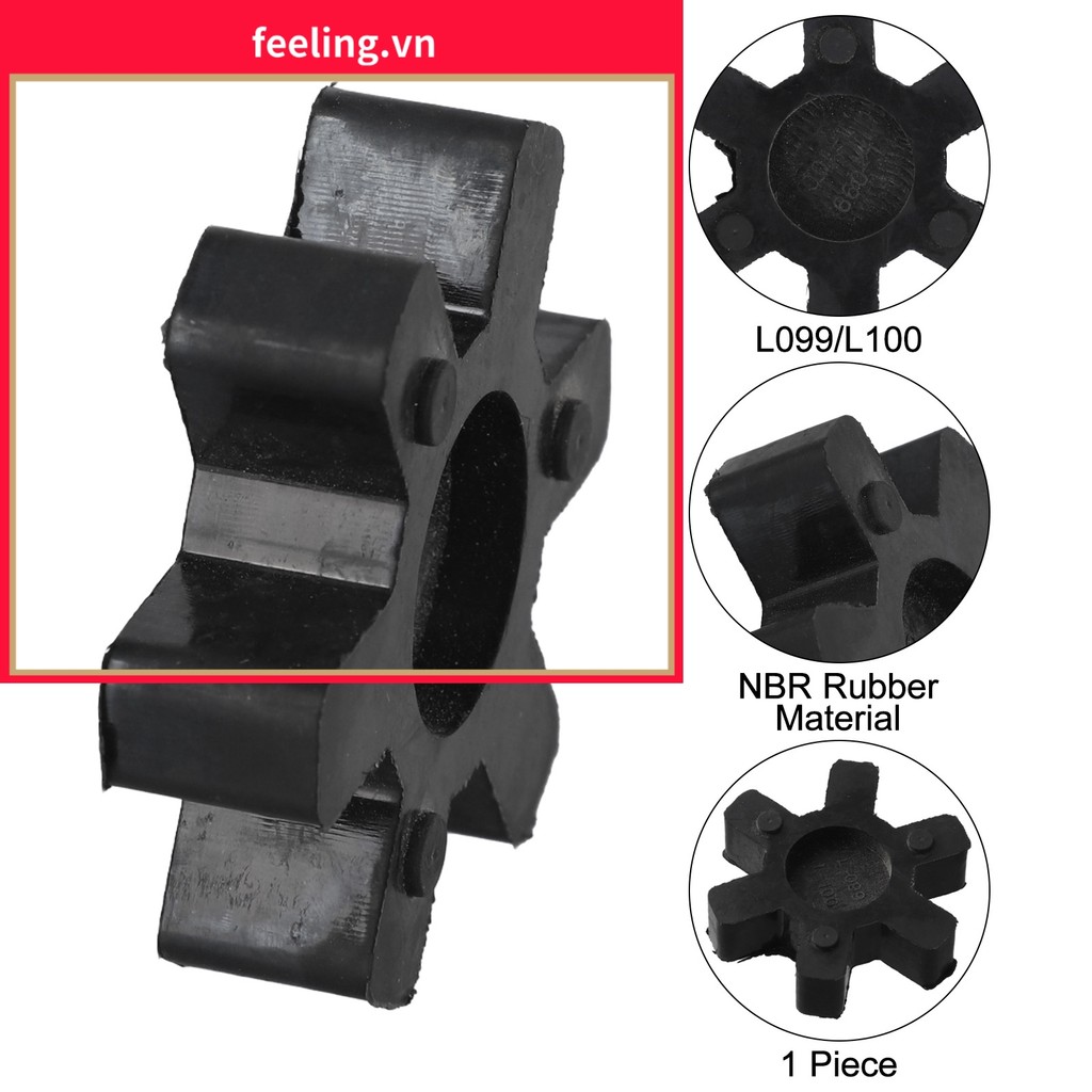 [FL] Chèn cao su L099 / L100 Phù hợp với LO99 & L-100 cho khớp nối Lovejoy L-Jaw