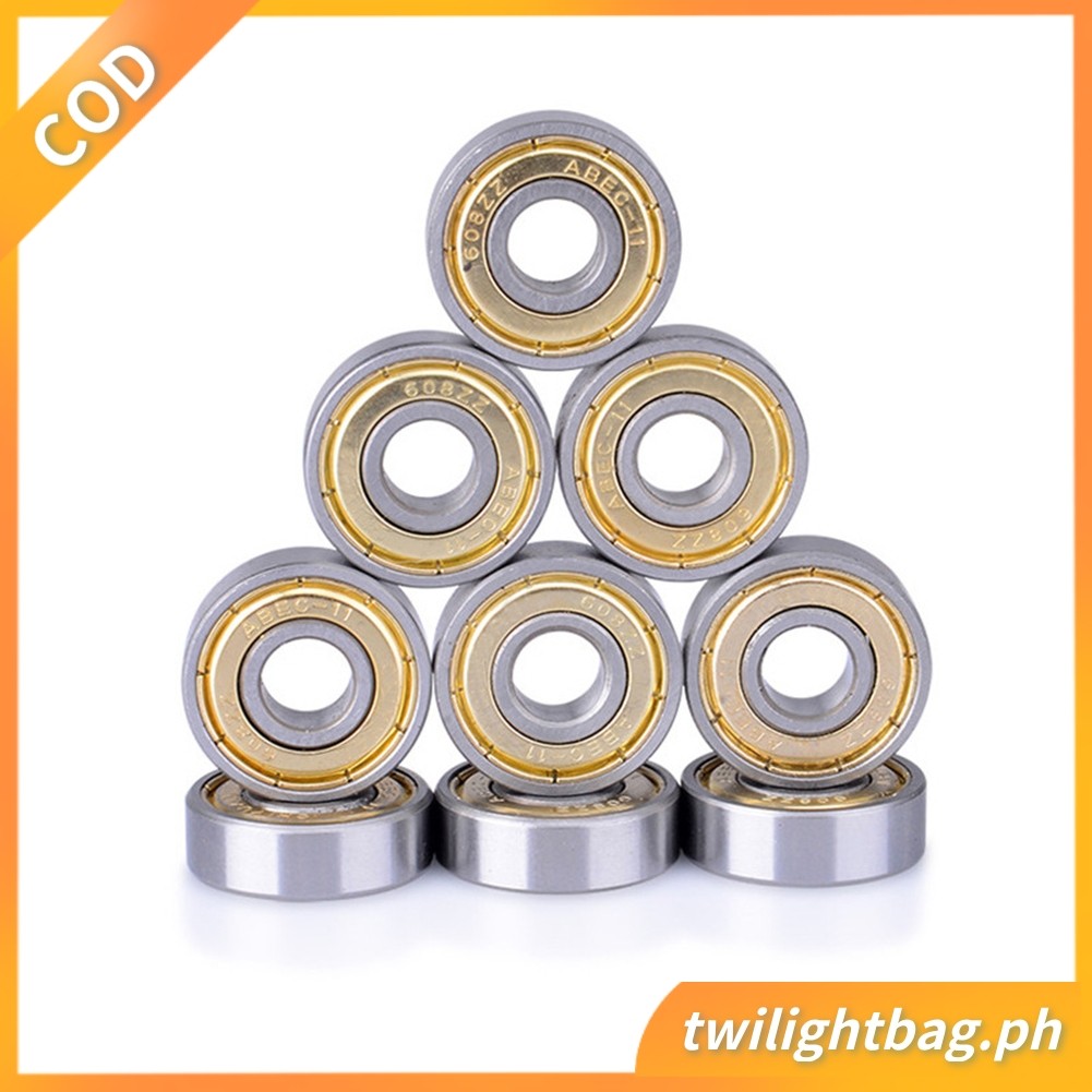 608ZZ (ABEC-11) Vòng bi bằng thép không gỉ Con lăn Xe tay ga Ván trượt bánh xe