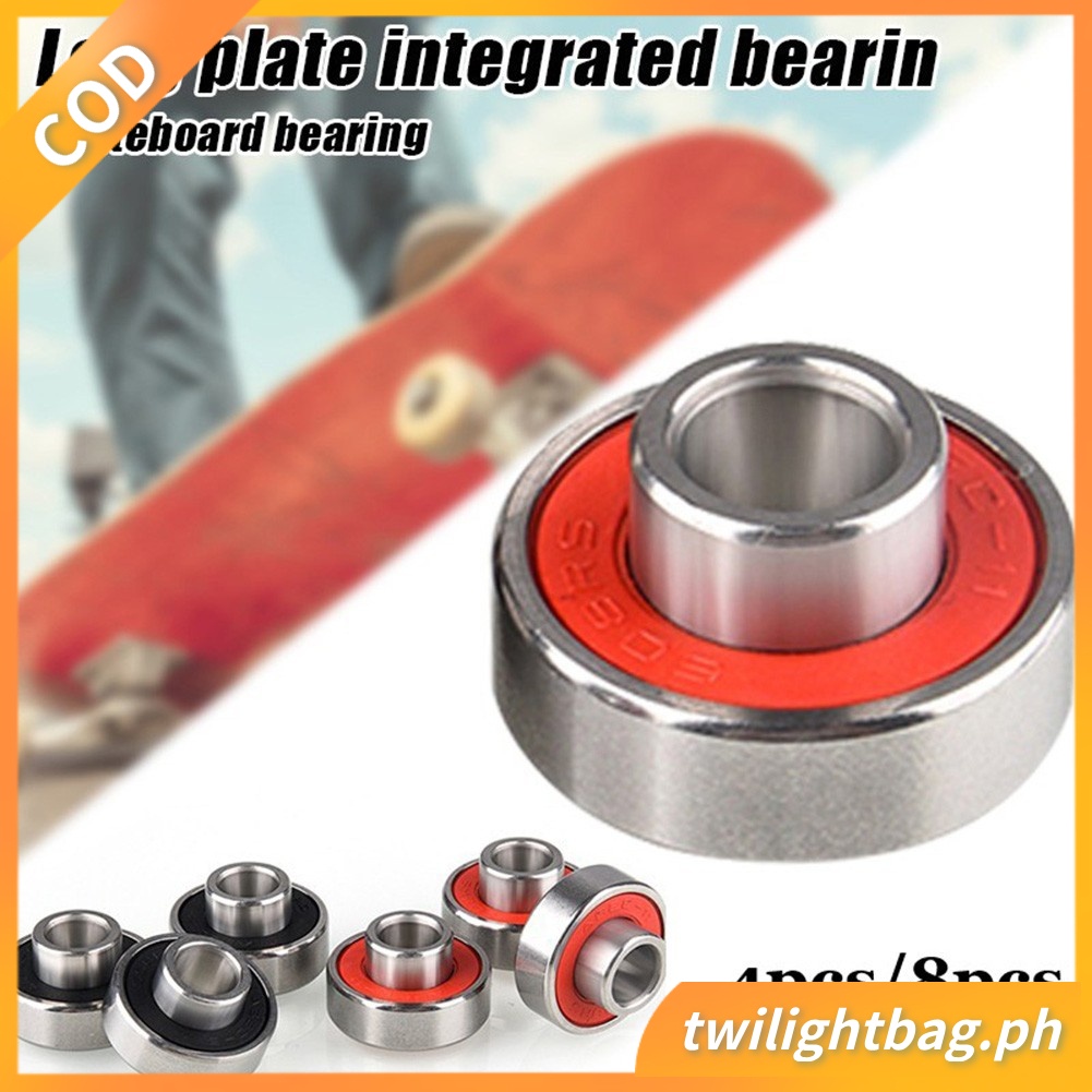 Vòng bi tích hợp tấm dài 608-2RS Vòng bi tốc độ im lặng tốc độ cao ABEC-11