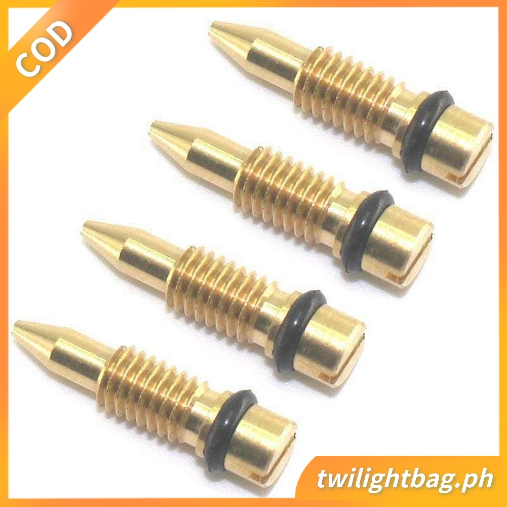 4X CHO CB650 CB750 CB900 CB1100 CB 650 750 900 Bộ Chế Hòa Khí Phao Bát Thoát Nước Vít