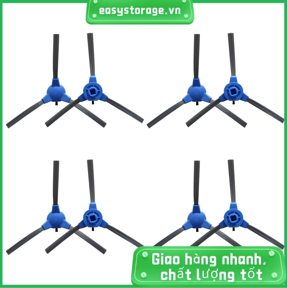 [ESYS] 8 Bàn chải bên cho các bộ phận máy hút bụi Robot Kyvol Cybovac E20 E30 E31